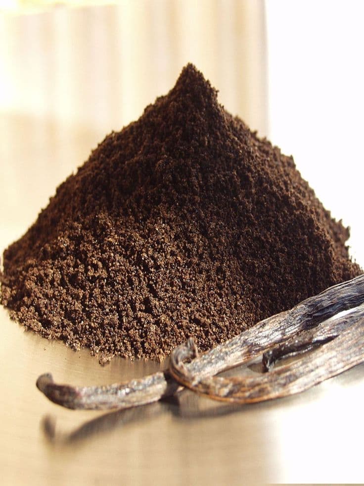 Natürliches Vanillepulver aus Madagaskar